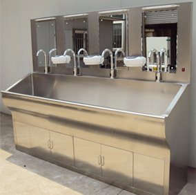 食品廠四人洗手池