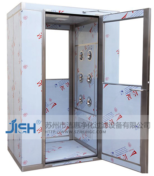 不銹鋼單人單吹風淋室