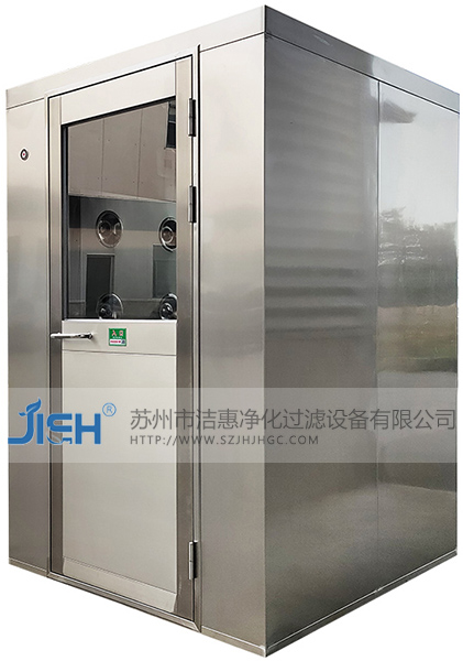 單人雙吹不銹鋼風(fēng)淋室 單人雙吹不銹鋼風(fēng)淋室