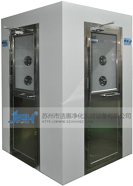 不銹鋼轉(zhuǎn)角型風淋室